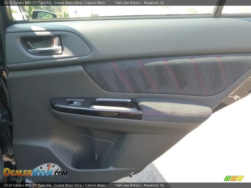 2018 Subaru WRX STI Type RA Crystal Black Silica / Carbon Black Photo #17