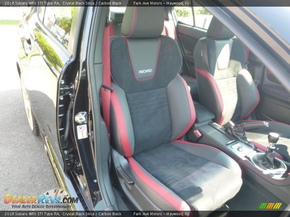 Front Seat of 2018 Subaru WRX STI Type RA Photo #21