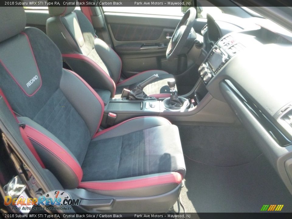 2018 Subaru WRX STI Type RA Crystal Black Silica / Carbon Black Photo #22