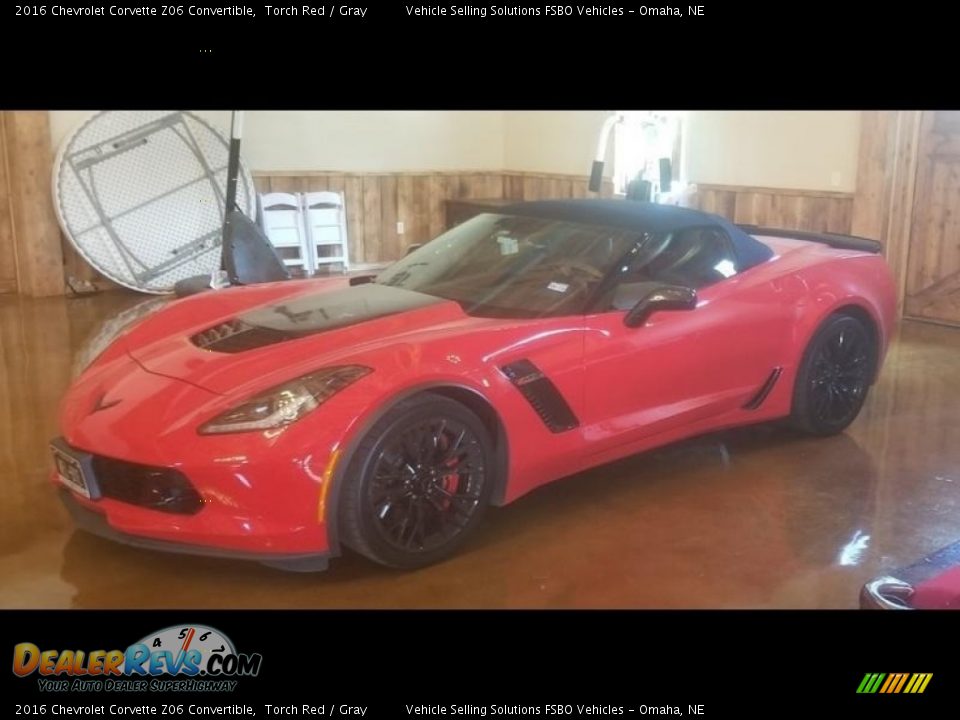 2016 Chevrolet Corvette Z06 Convertible Torch Red / Gray Photo #1