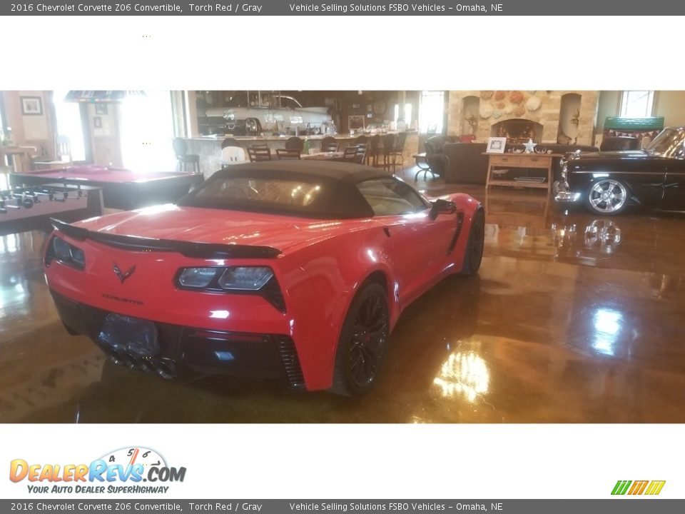 2016 Chevrolet Corvette Z06 Convertible Torch Red / Gray Photo #6