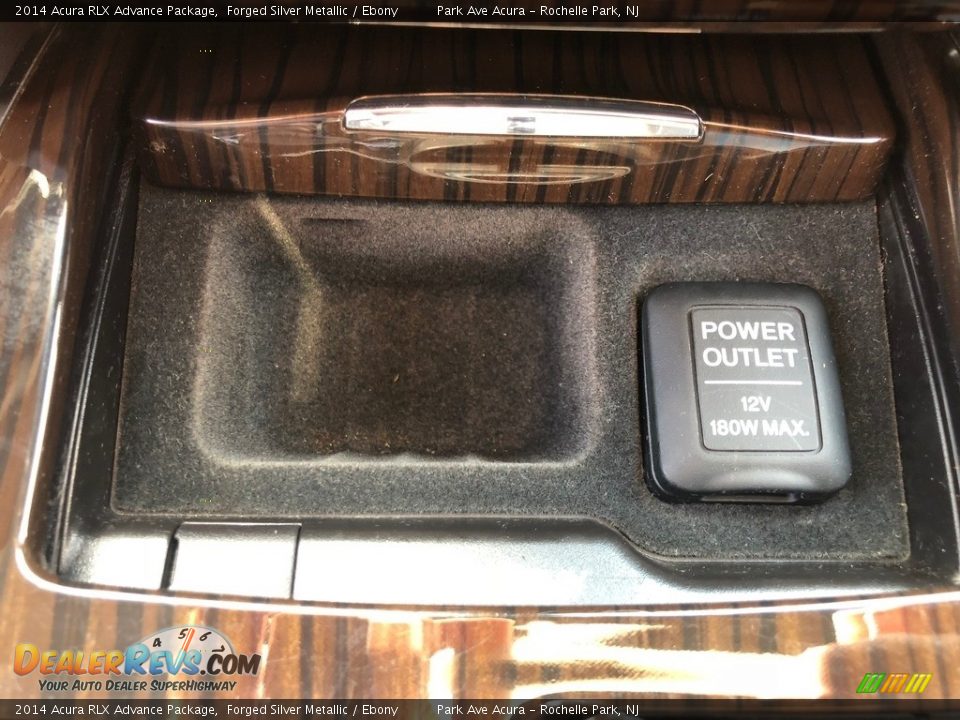 2014 Acura RLX Advance Package Forged Silver Metallic / Ebony Photo #17