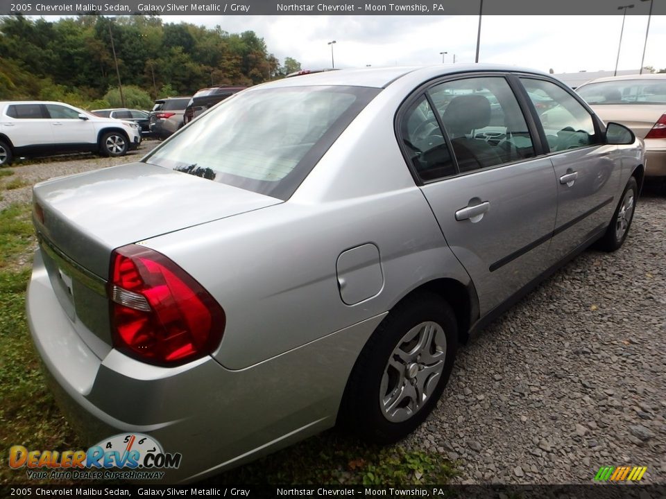 2005 Chevrolet Malibu Sedan Galaxy Silver Metallic / Gray Photo #4