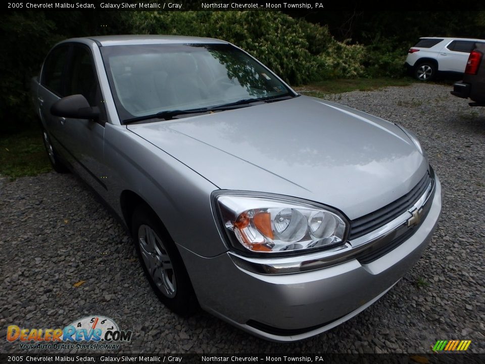 2005 Chevrolet Malibu Sedan Galaxy Silver Metallic / Gray Photo #5