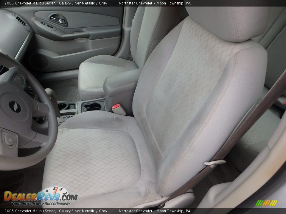2005 Chevrolet Malibu Sedan Galaxy Silver Metallic / Gray Photo #7