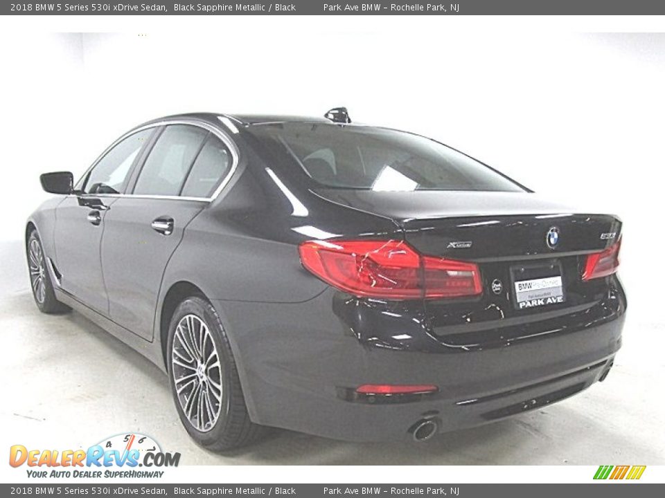 2018 BMW 5 Series 530i xDrive Sedan Black Sapphire Metallic / Black Photo #3