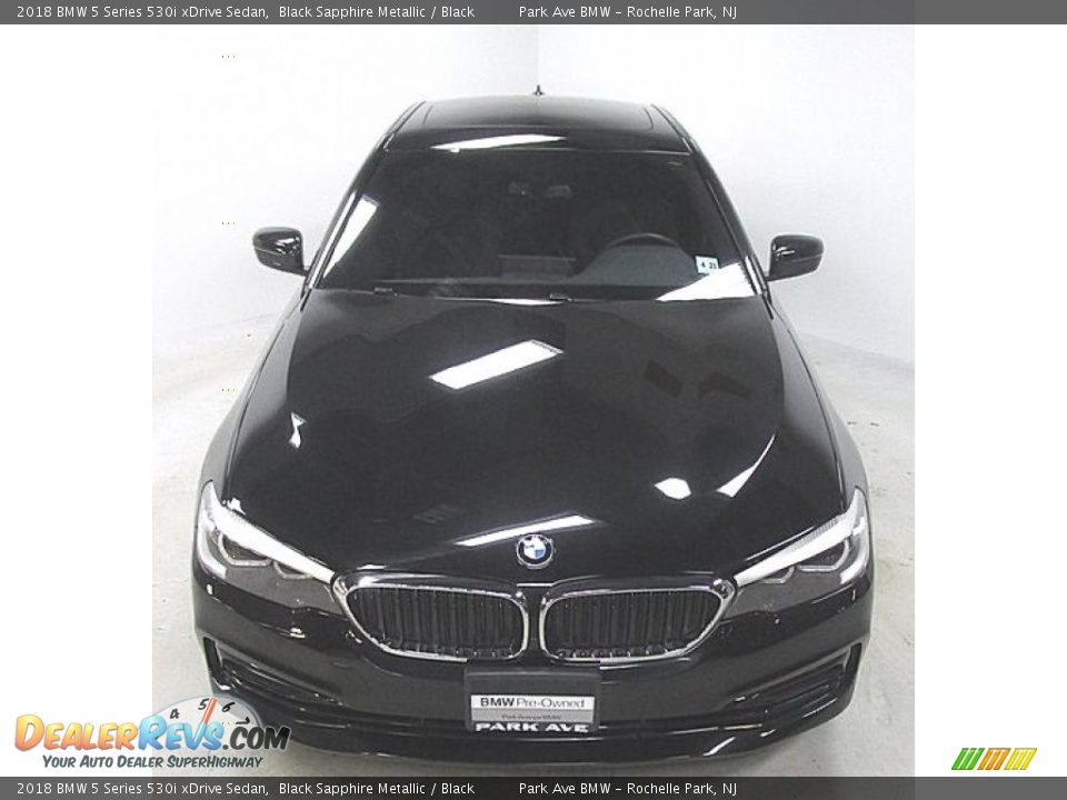 2018 BMW 5 Series 530i xDrive Sedan Black Sapphire Metallic / Black Photo #8