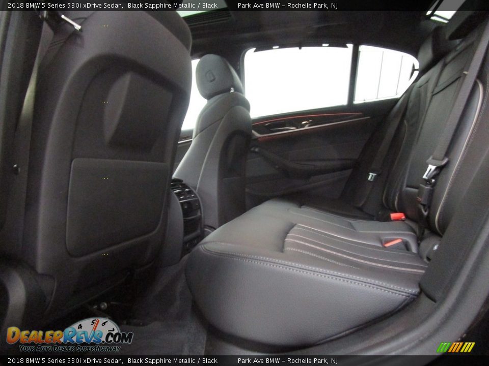 2018 BMW 5 Series 530i xDrive Sedan Black Sapphire Metallic / Black Photo #15