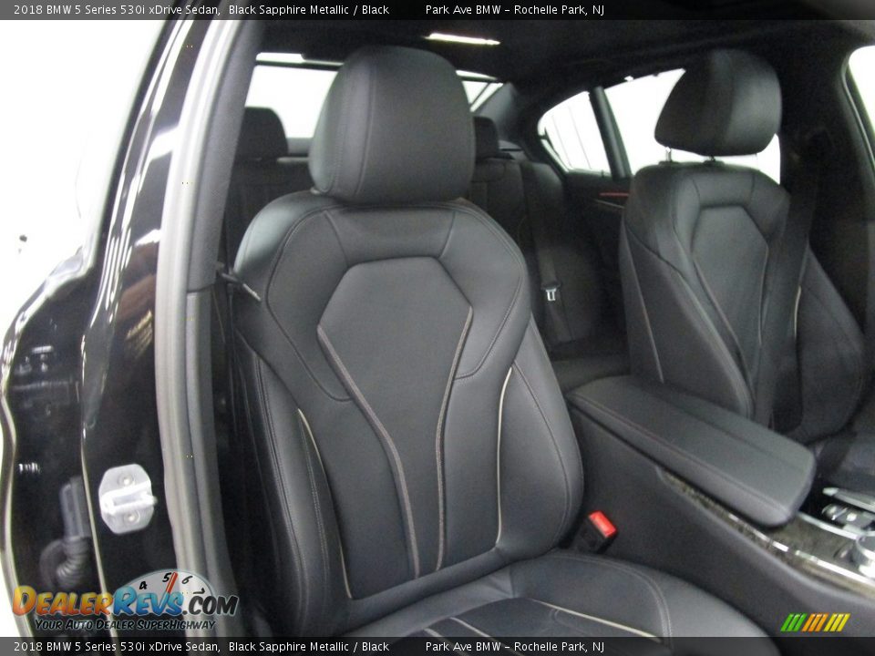 2018 BMW 5 Series 530i xDrive Sedan Black Sapphire Metallic / Black Photo #17