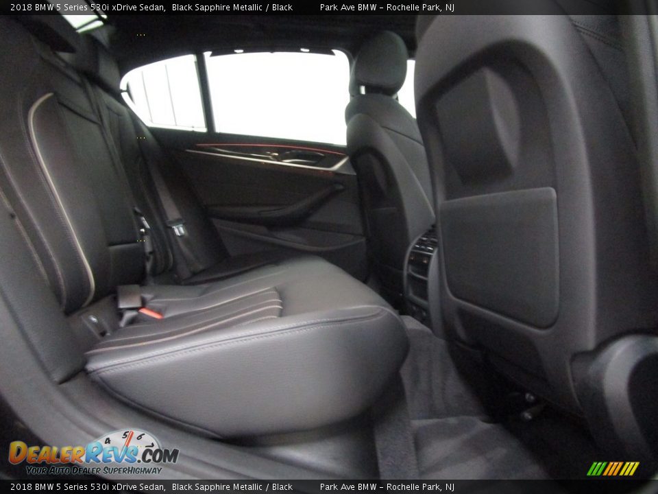 2018 BMW 5 Series 530i xDrive Sedan Black Sapphire Metallic / Black Photo #21