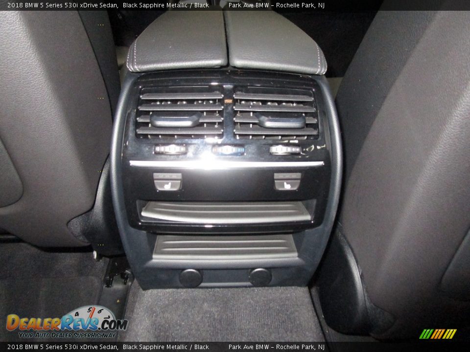 2018 BMW 5 Series 530i xDrive Sedan Black Sapphire Metallic / Black Photo #22