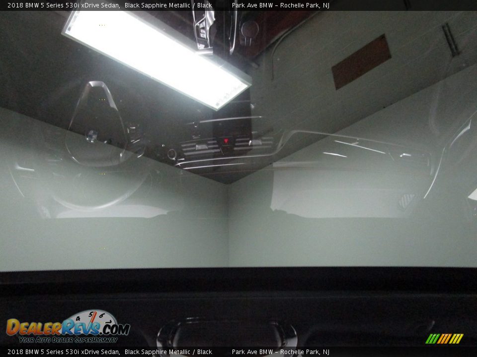 2018 BMW 5 Series 530i xDrive Sedan Black Sapphire Metallic / Black Photo #24