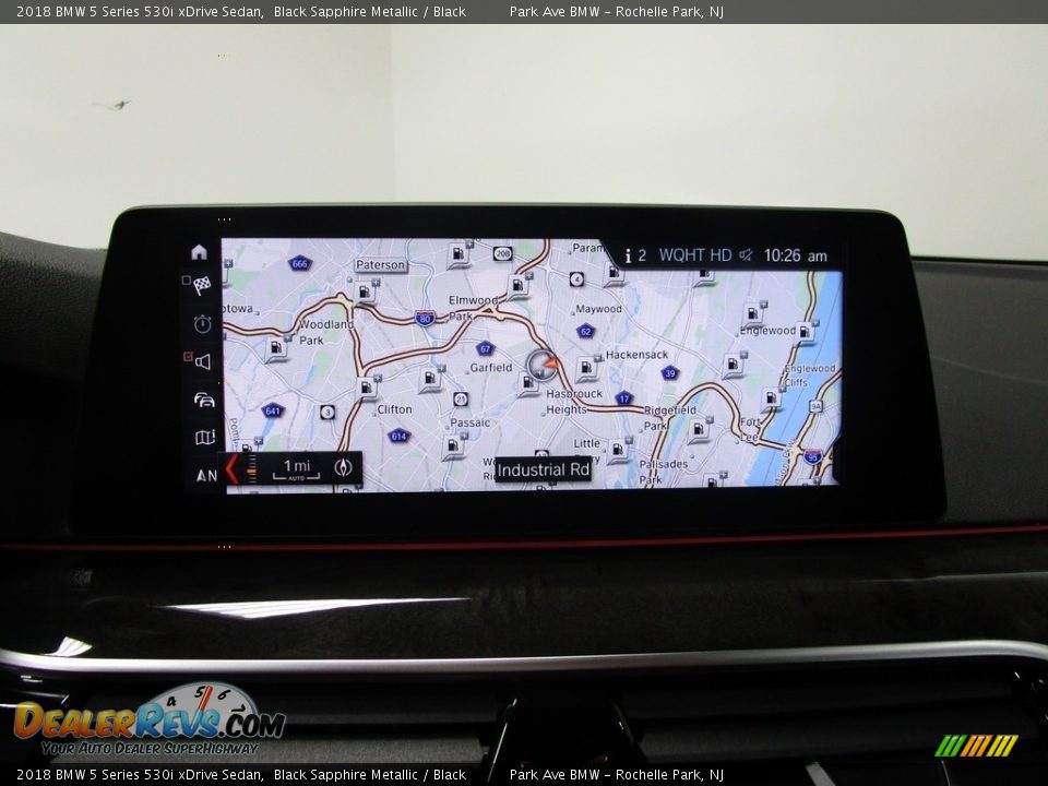 2018 BMW 5 Series 530i xDrive Sedan Black Sapphire Metallic / Black Photo #28
