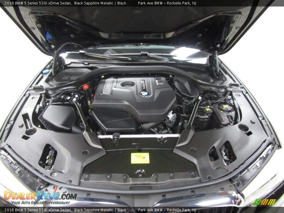 2018 BMW 5 Series 530i xDrive Sedan Black Sapphire Metallic / Black Photo #32