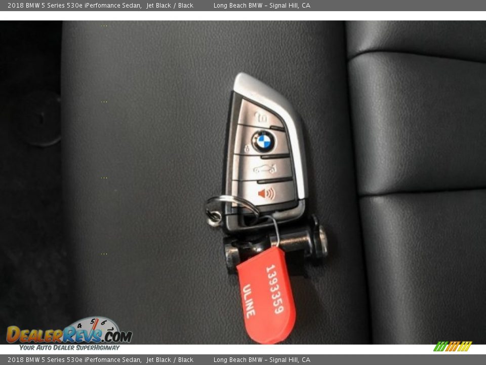 2018 BMW 5 Series 530e iPerfomance Sedan Jet Black / Black Photo #10