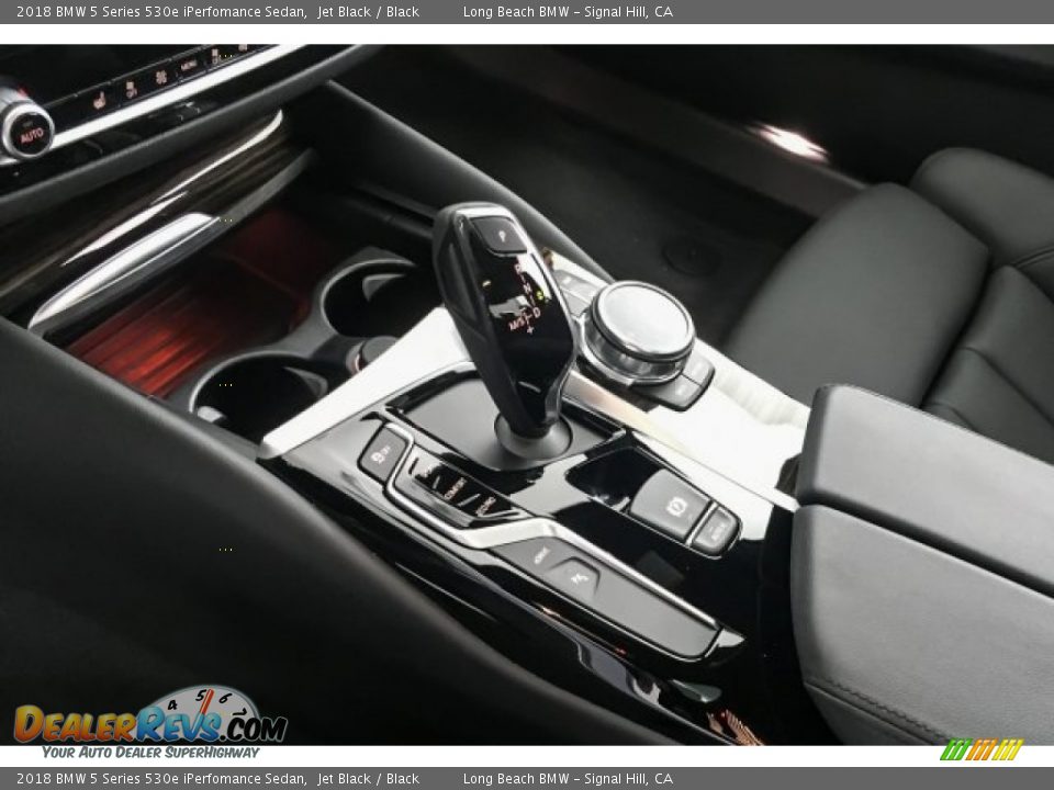 2018 BMW 5 Series 530e iPerfomance Sedan Jet Black / Black Photo #20
