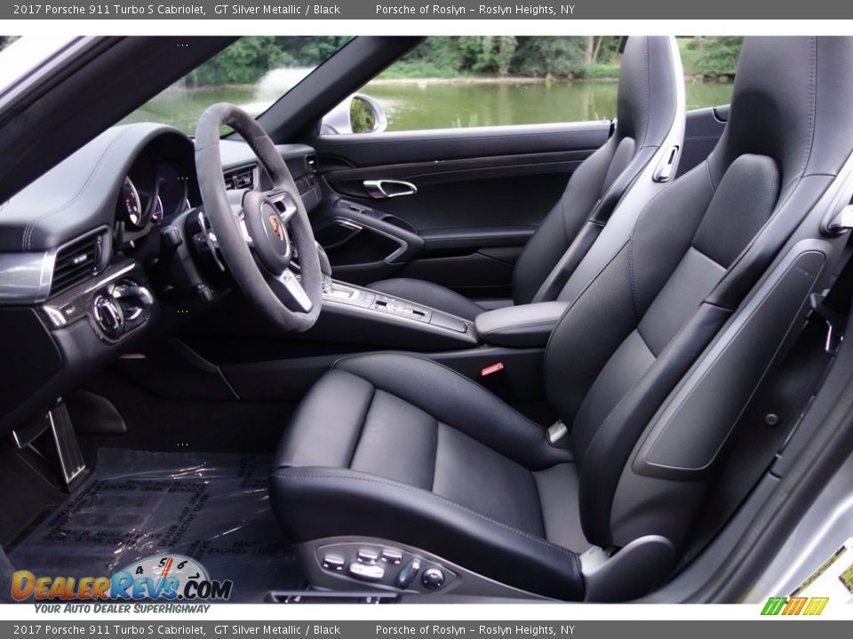 Front Seat of 2017 Porsche 911 Turbo S Cabriolet Photo #12