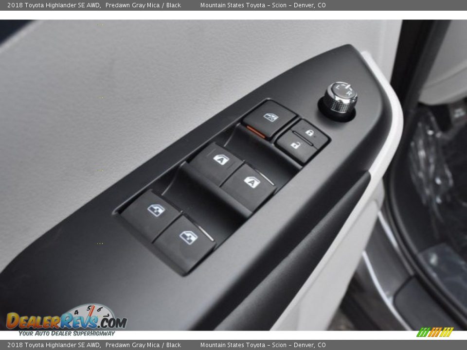 2018 Toyota Highlander SE AWD Predawn Gray Mica / Black Photo #27