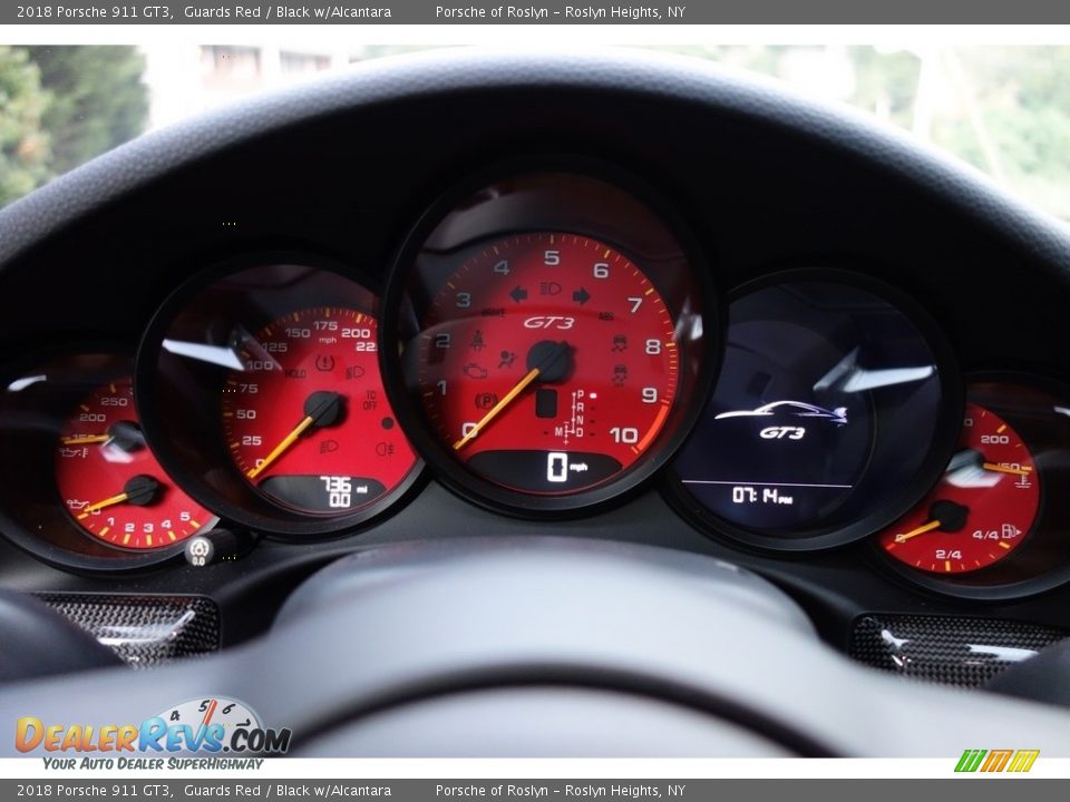 2018 Porsche 911 GT3 Gauges Photo #17