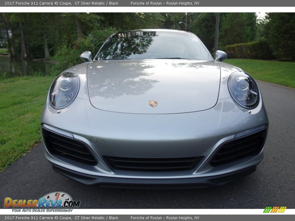 2017 Porsche 911 Carrera 4S Coupe GT Silver Metallic / Black Photo #2
