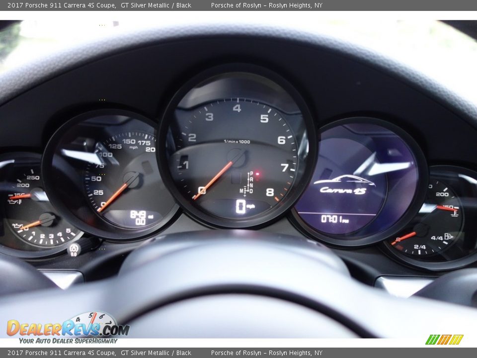 2017 Porsche 911 Carrera 4S Coupe Gauges Photo #18