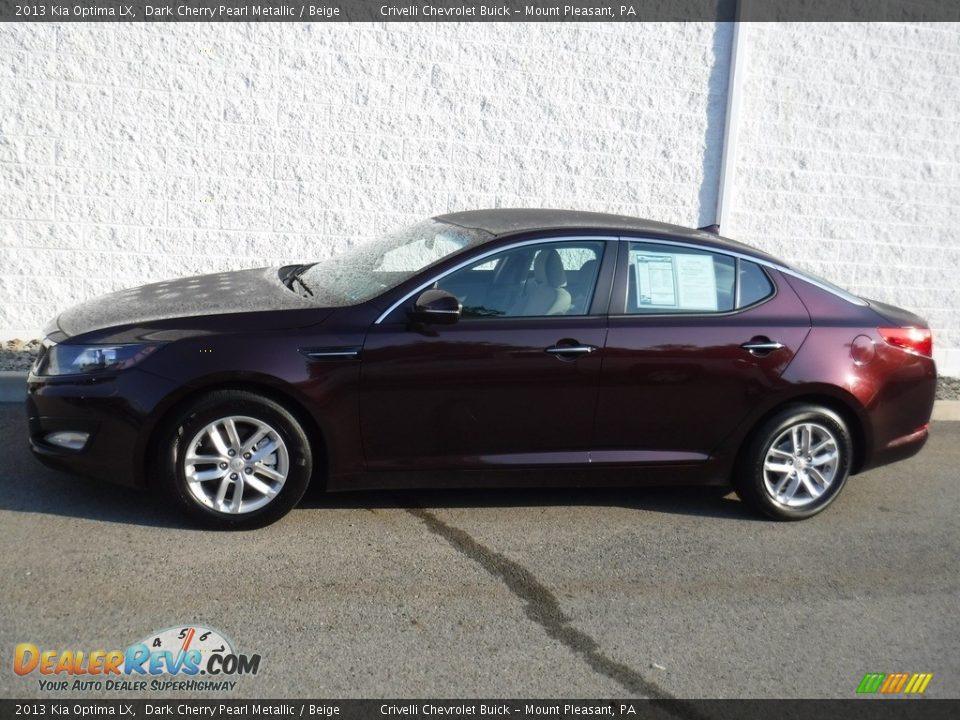 2013 Kia Optima LX Dark Cherry Pearl Metallic / Beige Photo #2