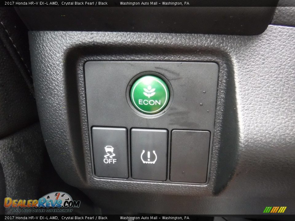 2017 Honda HR-V EX-L AWD Crystal Black Pearl / Black Photo #15