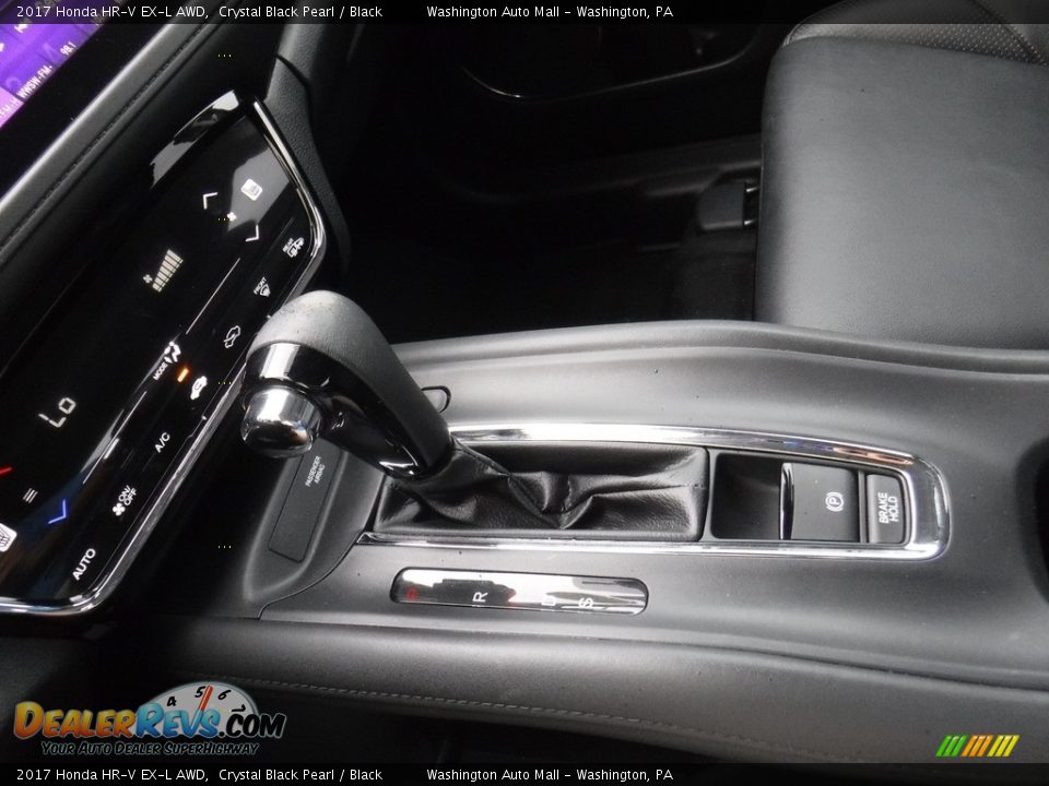 2017 Honda HR-V EX-L AWD Crystal Black Pearl / Black Photo #16