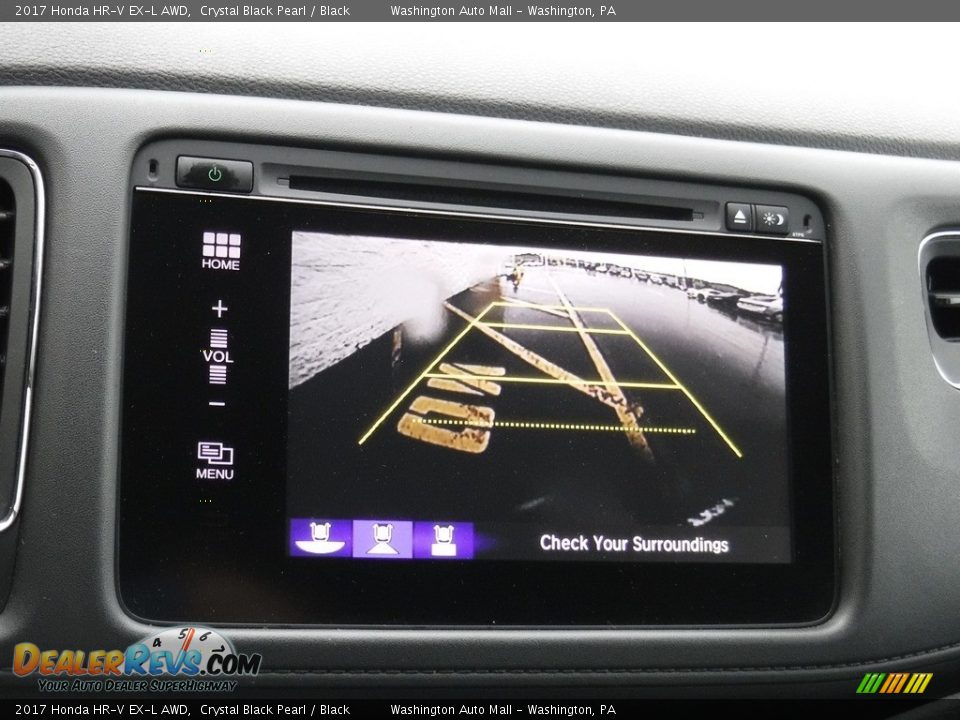 2017 Honda HR-V EX-L AWD Crystal Black Pearl / Black Photo #20