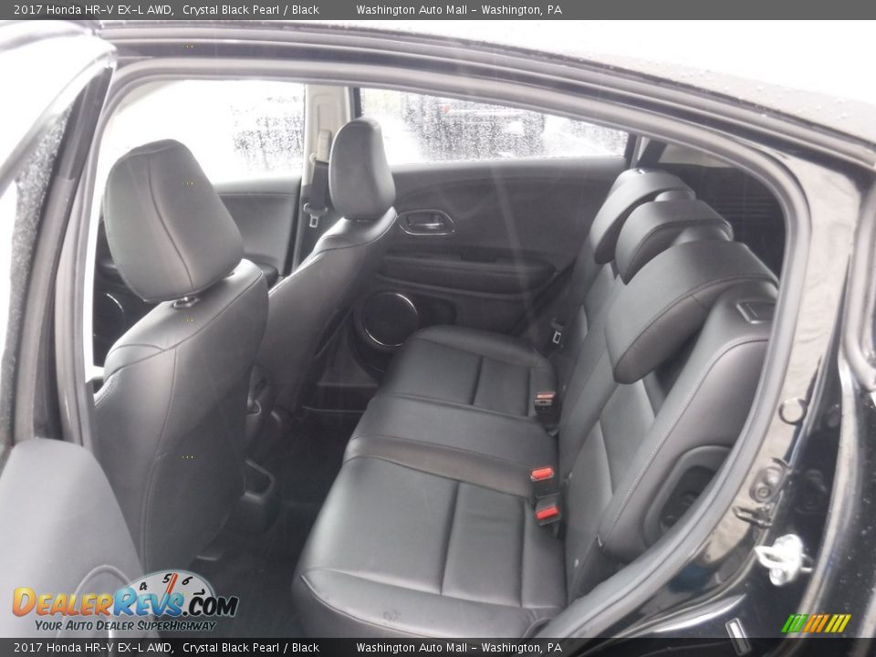 2017 Honda HR-V EX-L AWD Crystal Black Pearl / Black Photo #26