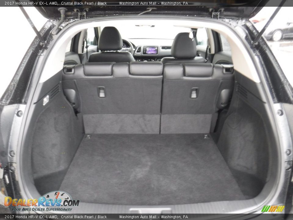 2017 Honda HR-V EX-L AWD Crystal Black Pearl / Black Photo #27