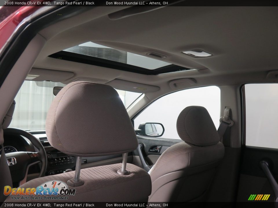 2008 Honda CR-V EX 4WD Tango Red Pearl / Black Photo #3