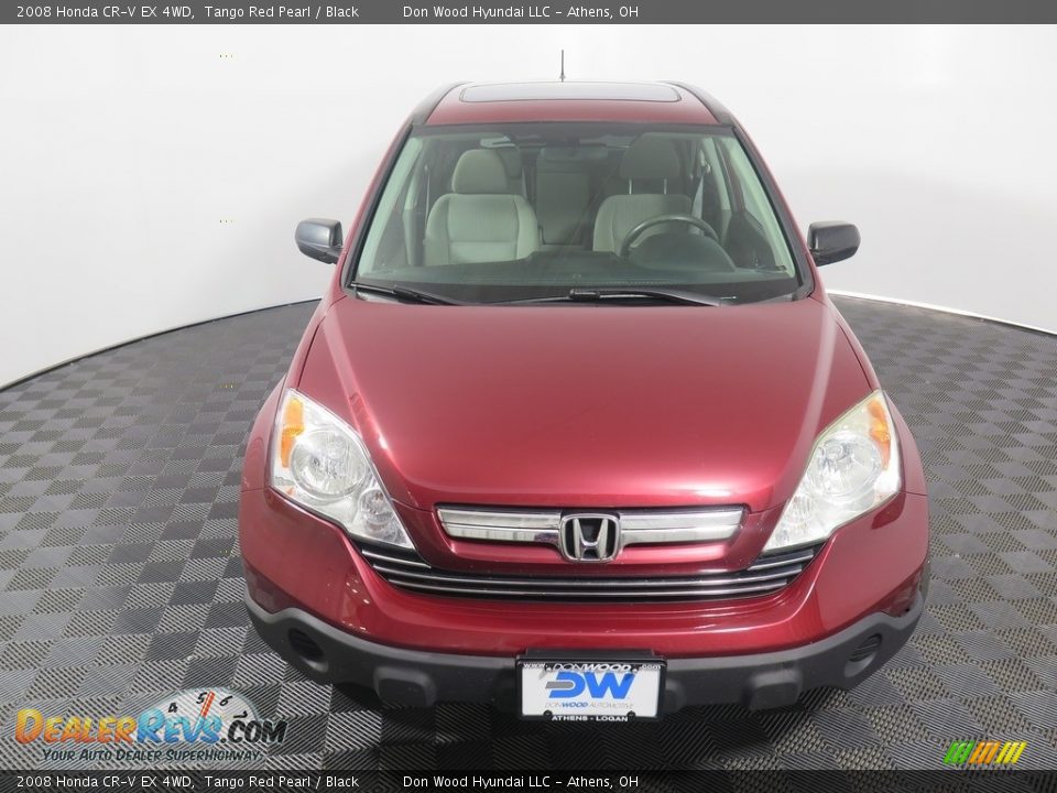 2008 Honda CR-V EX 4WD Tango Red Pearl / Black Photo #5