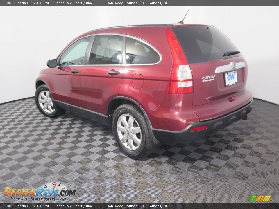 2008 Honda CR-V EX 4WD Tango Red Pearl / Black Photo #7