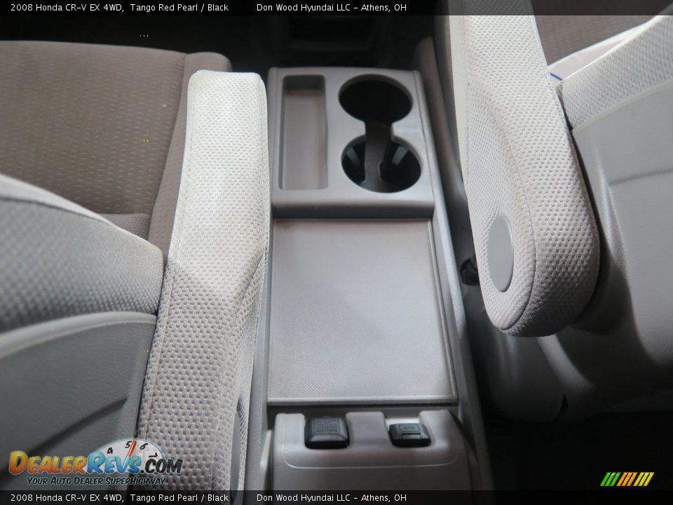 2008 Honda CR-V EX 4WD Tango Red Pearl / Black Photo #18