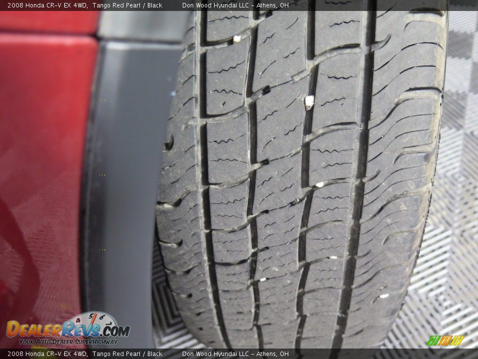 2008 Honda CR-V EX 4WD Tango Red Pearl / Black Photo #20