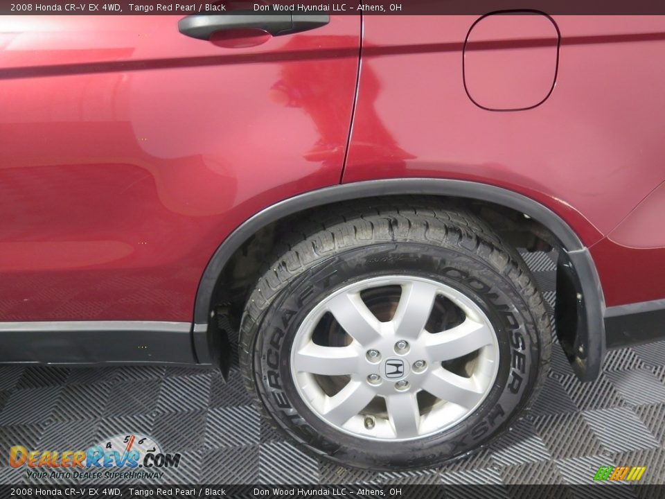2008 Honda CR-V EX 4WD Tango Red Pearl / Black Photo #22