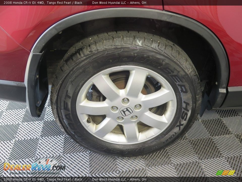 2008 Honda CR-V EX 4WD Tango Red Pearl / Black Photo #23