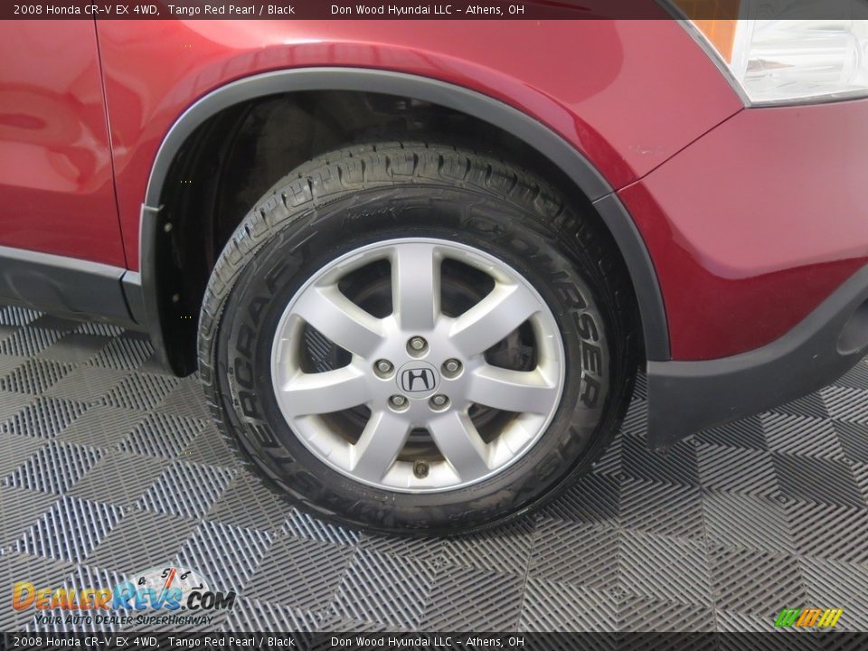 2008 Honda CR-V EX 4WD Tango Red Pearl / Black Photo #24