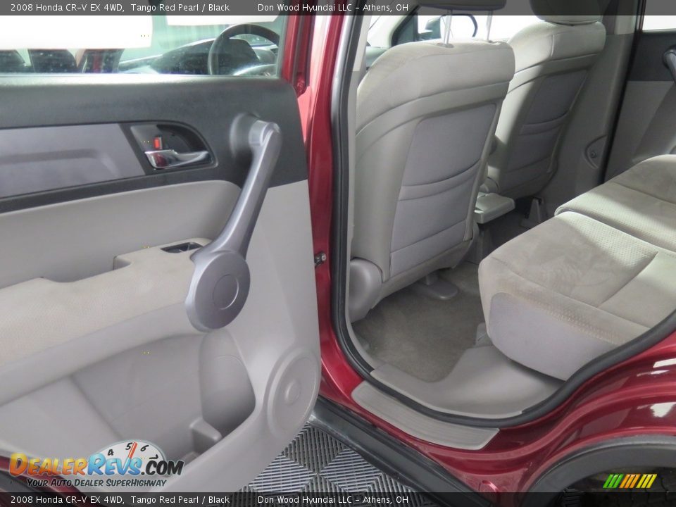 2008 Honda CR-V EX 4WD Tango Red Pearl / Black Photo #29