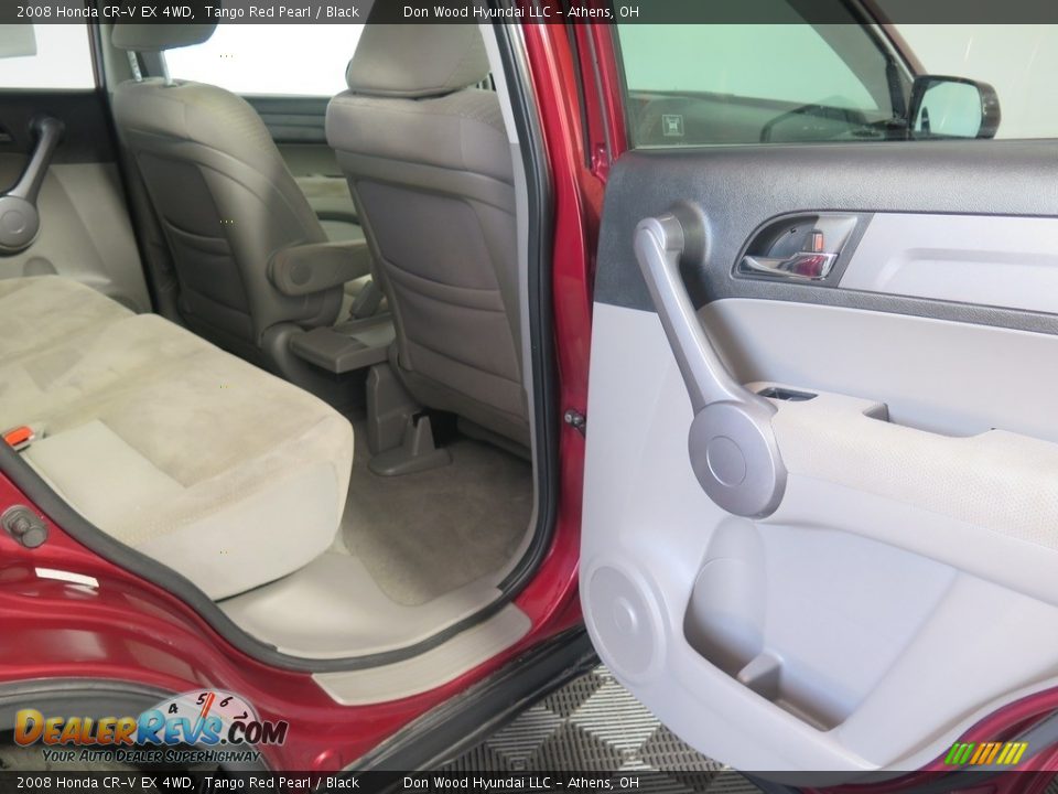 2008 Honda CR-V EX 4WD Tango Red Pearl / Black Photo #30