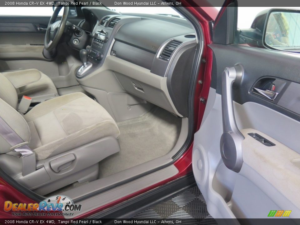 2008 Honda CR-V EX 4WD Tango Red Pearl / Black Photo #31