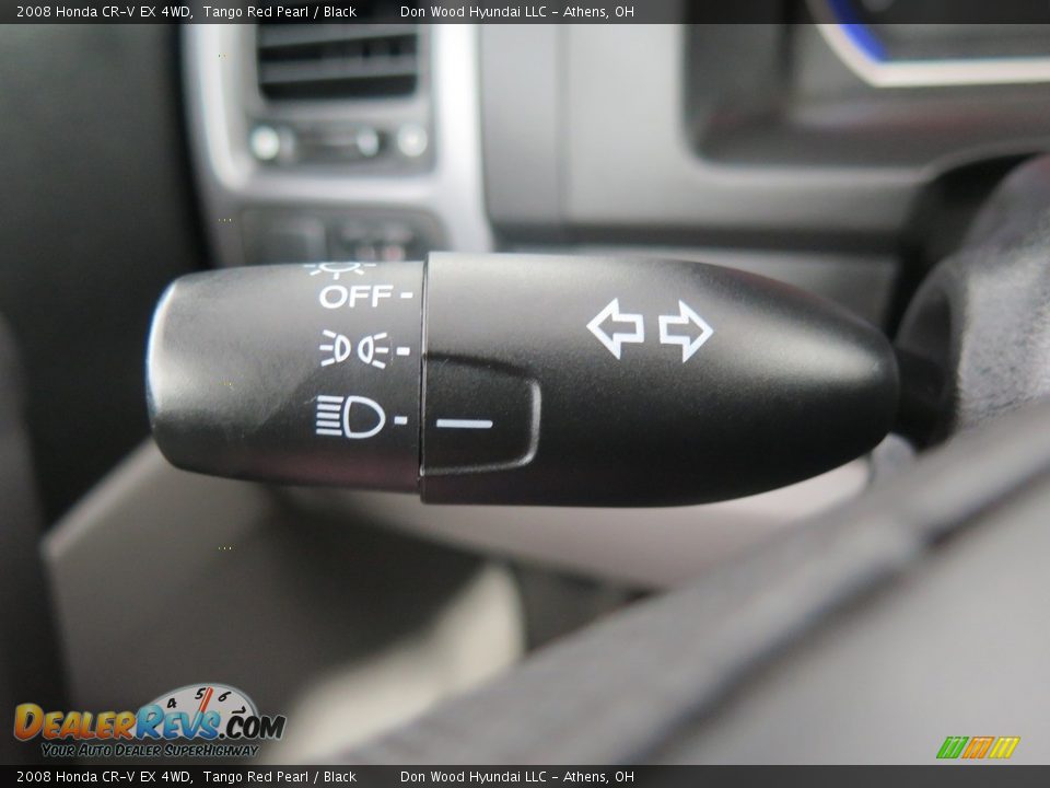 2008 Honda CR-V EX 4WD Tango Red Pearl / Black Photo #32