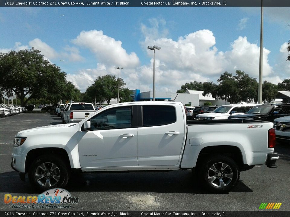 Summit White 2019 Chevrolet Colorado Z71 Crew Cab 4x4 Photo #2