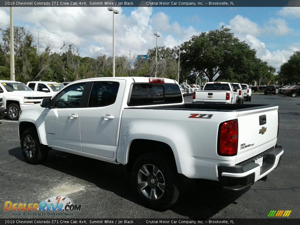 2019 Chevrolet Colorado Z71 Crew Cab 4x4 Summit White / Jet Black Photo #3