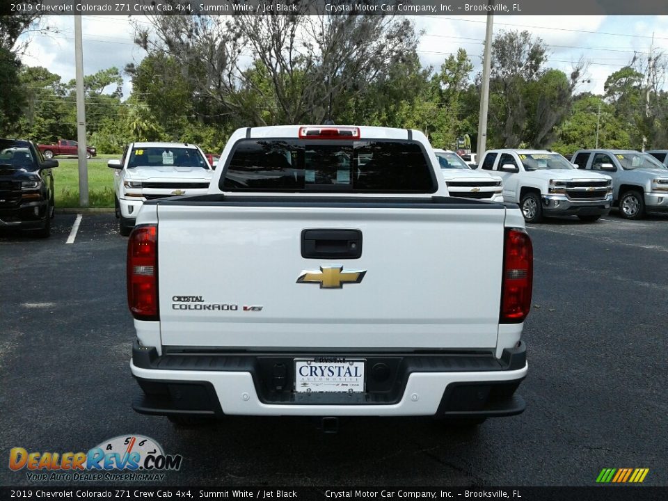 2019 Chevrolet Colorado Z71 Crew Cab 4x4 Summit White / Jet Black Photo #4