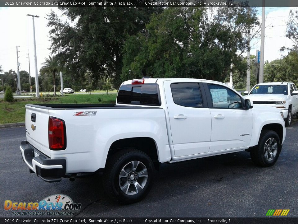 2019 Chevrolet Colorado Z71 Crew Cab 4x4 Summit White / Jet Black Photo #5