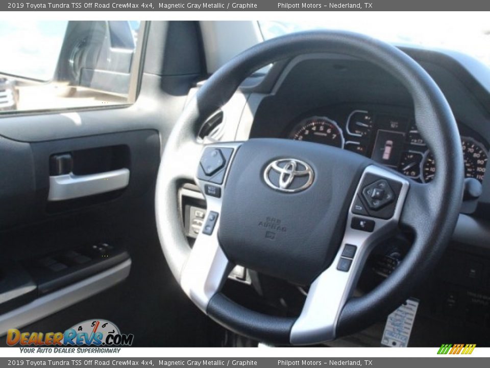 2019 Toyota Tundra TSS Off Road CrewMax 4x4 Magnetic Gray Metallic / Graphite Photo #25