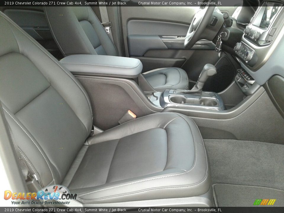 2019 Chevrolet Colorado Z71 Crew Cab 4x4 Summit White / Jet Black Photo #12