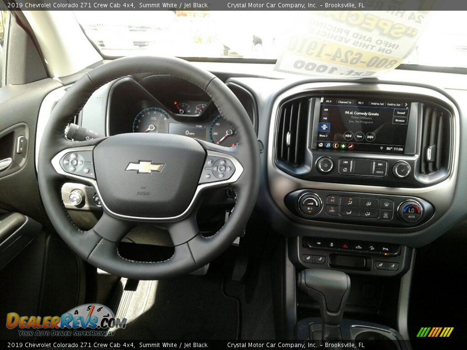 2019 Chevrolet Colorado Z71 Crew Cab 4x4 Summit White / Jet Black Photo #13